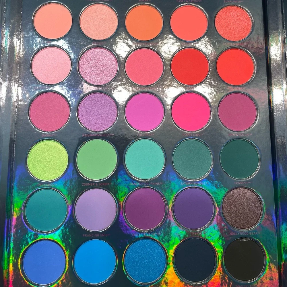 VAULTED ~ Morphe x Lisa Frank ~ ‘35B PRANCING UNI’S' Artistry Eyeshadow Palette